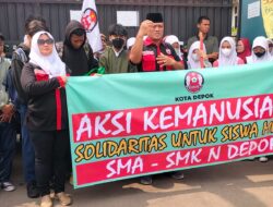 Roy Pangharapan: Gubernur Jawa Barat Bungkam,Orang Tua Siswa Miskin Demo di SMAN 3 Kota Depok