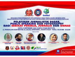 KSPSI-STIAMI-IJW Gelar Pelatihan Jurnalistik, Public Speaking dan Foto Gratis Bagi Pekerja, Jurnalis dan Ormas