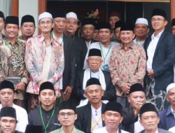 Sambangi Ponpes Al-Mizan, Kiai Ma’ruf Amin Dialog dengan Ulama Majalengka